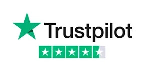 Trustpilot star rating with logo