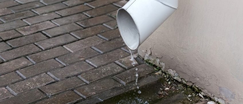 downspouts and gutters