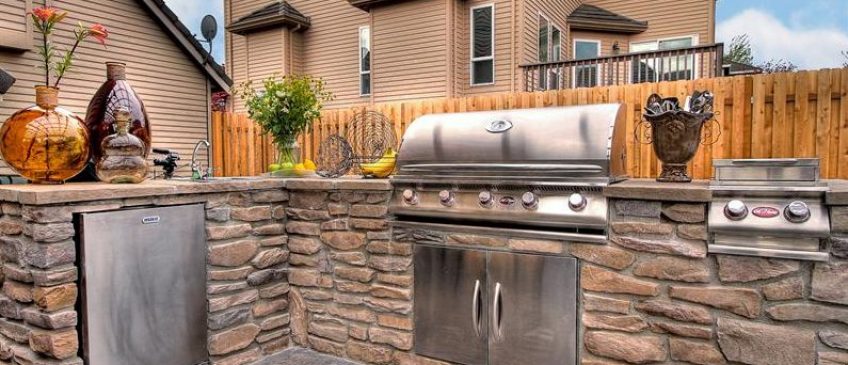 build an outdoor kitchen