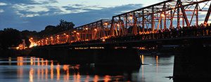 Lambertville, NJ bridge across Delaware River