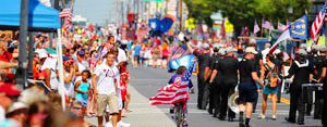 July Fourth in Cantonsville, Maryland