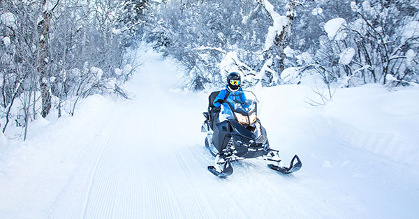 Snowmobiling in Greenough, MT