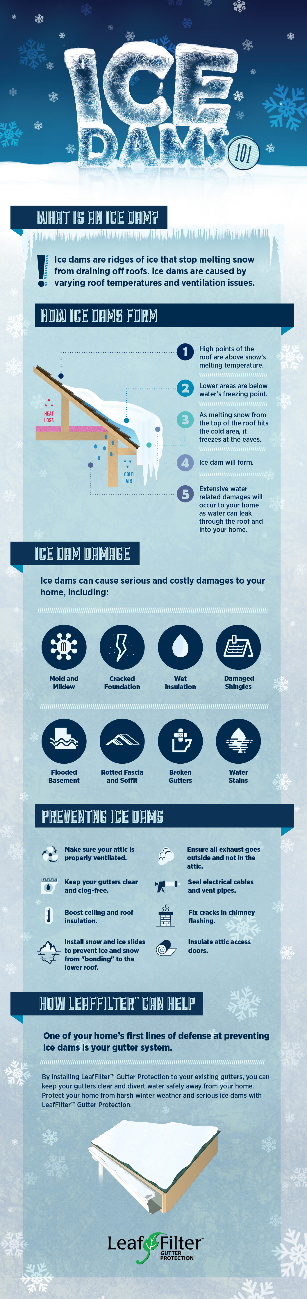 ice dams