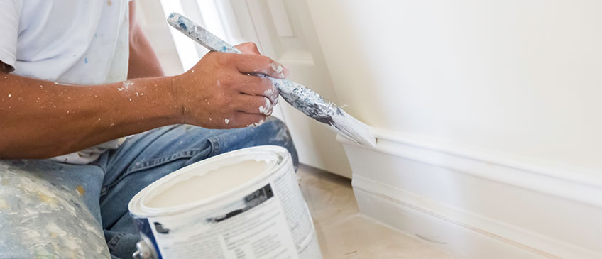 how to paint trim