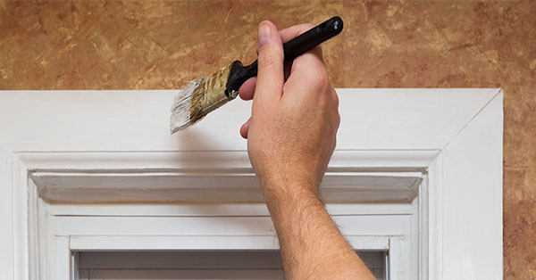 how to paint trim