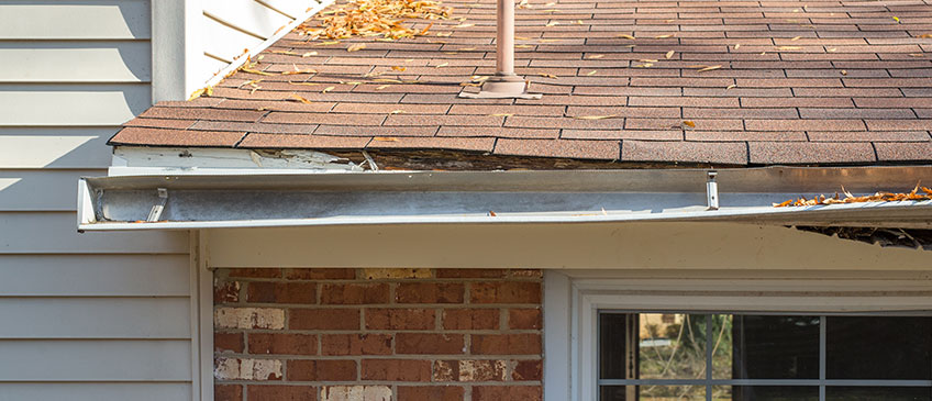 sagging gutters