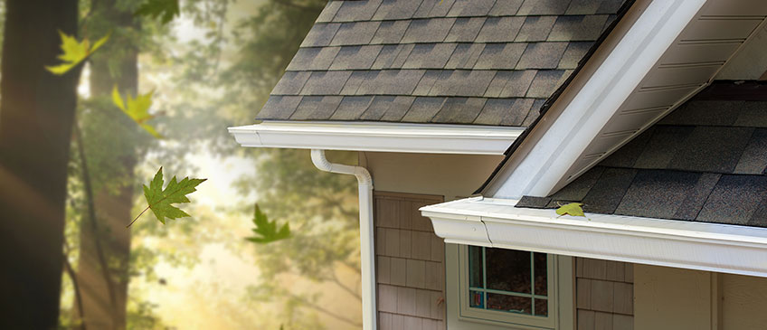 how to achieve leafless gutters