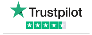 Trustpilot star rating with logo